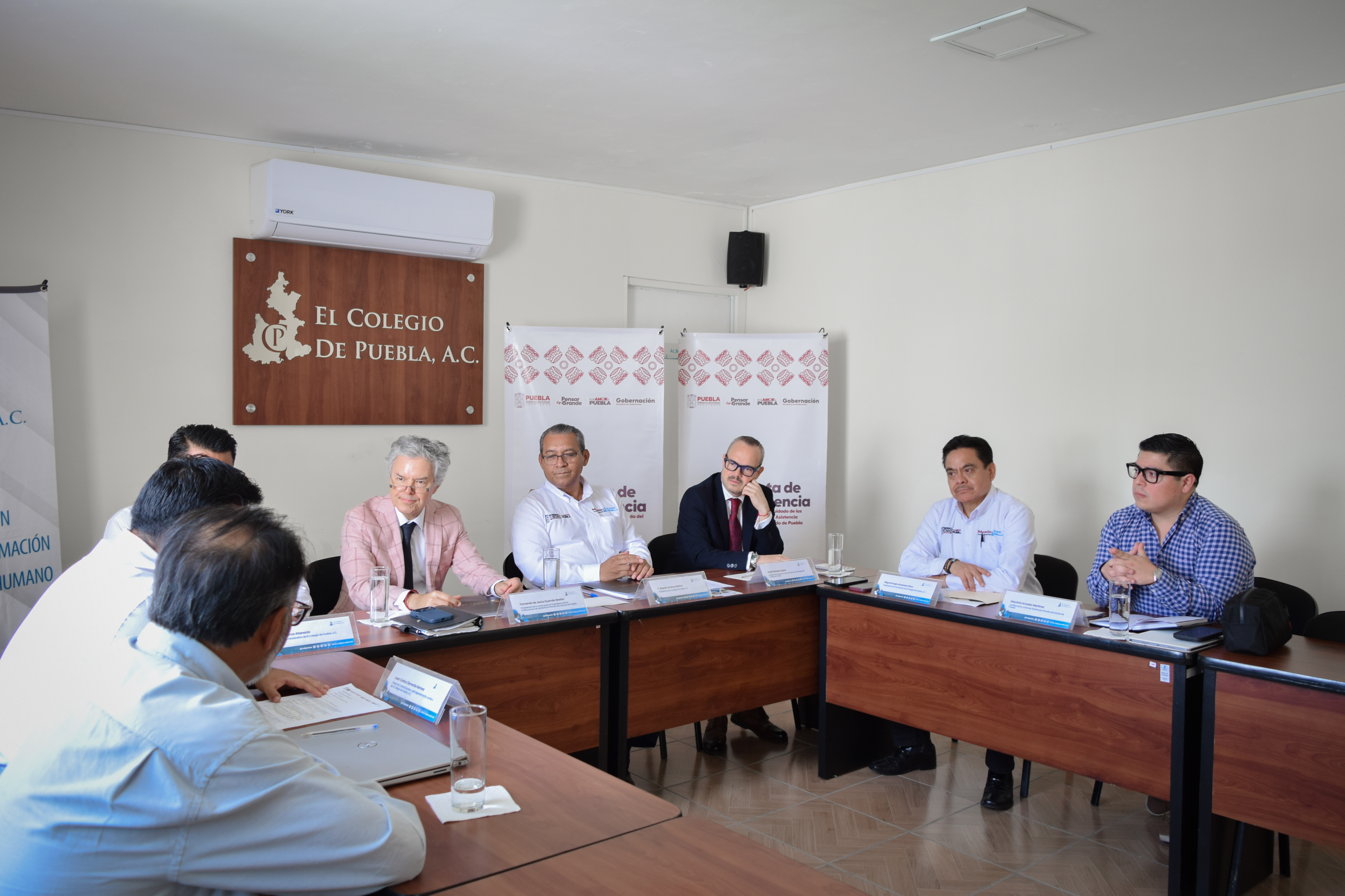 Fotografía de Firma de Convenio de Colaboración con la Junta de Asistencia Privada del Estado de Puebla