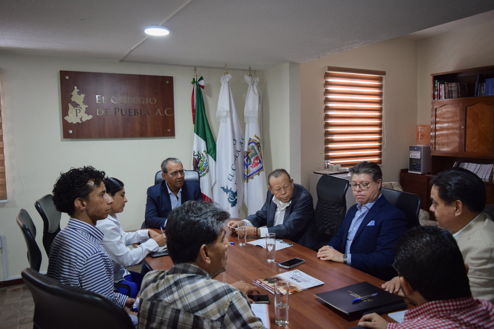 Fotografía de Firma El Colegio de Puebla convenio de colaboración estratégica con el IPAM