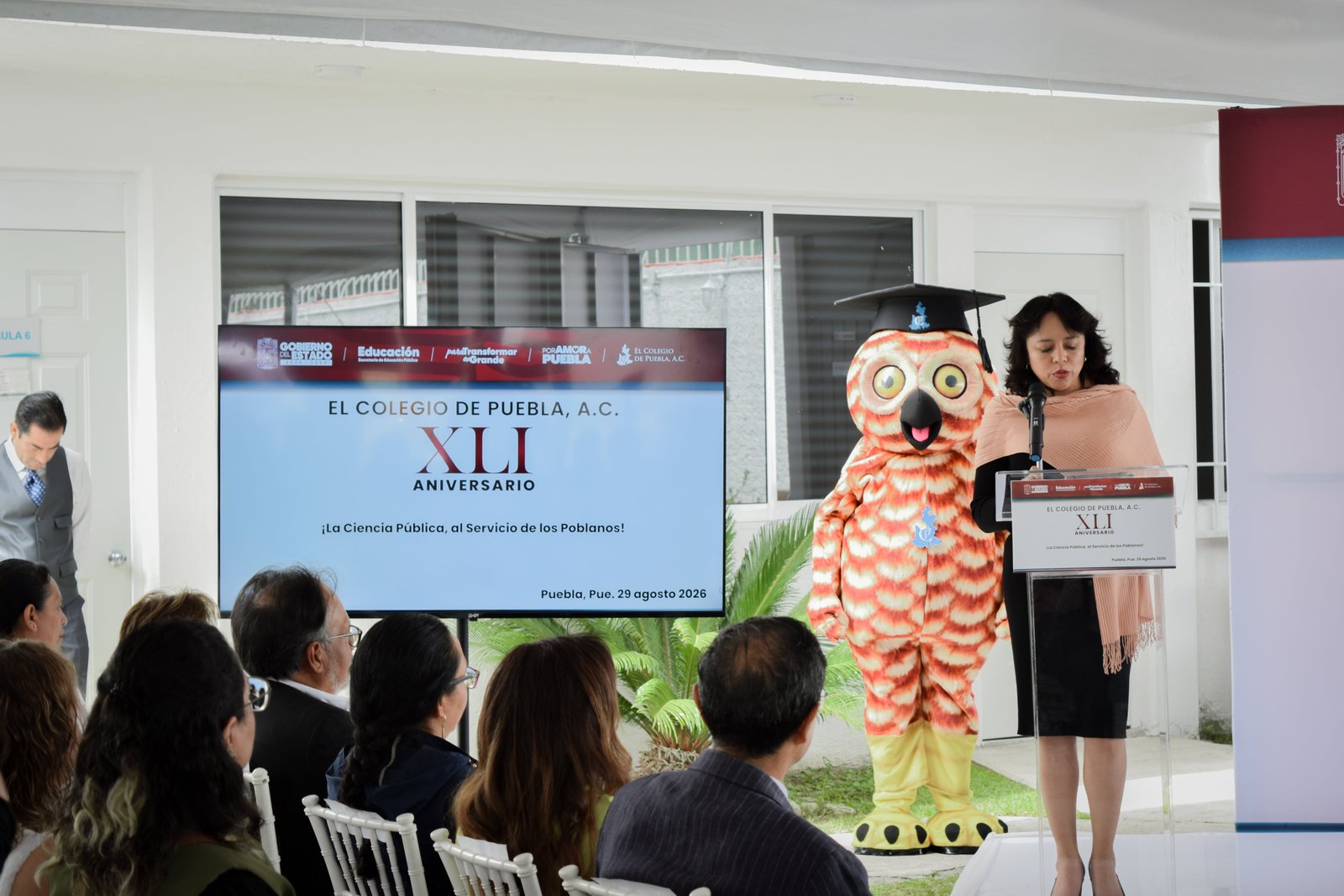 Fotografía de Conmemora El Colegio de Puebla su XLI Aniversario con nuevos proyectos académicos y científicos