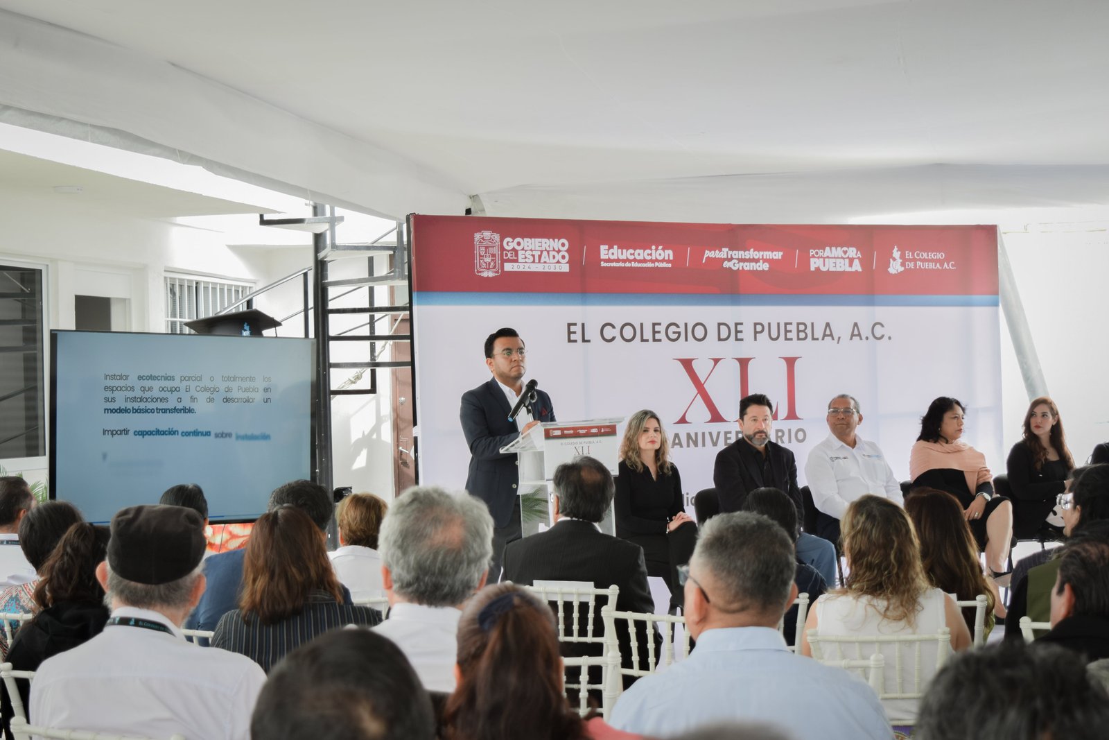 Fotografía de Conmemora El Colegio de Puebla su XLI Aniversario con nuevos proyectos académicos y científicos