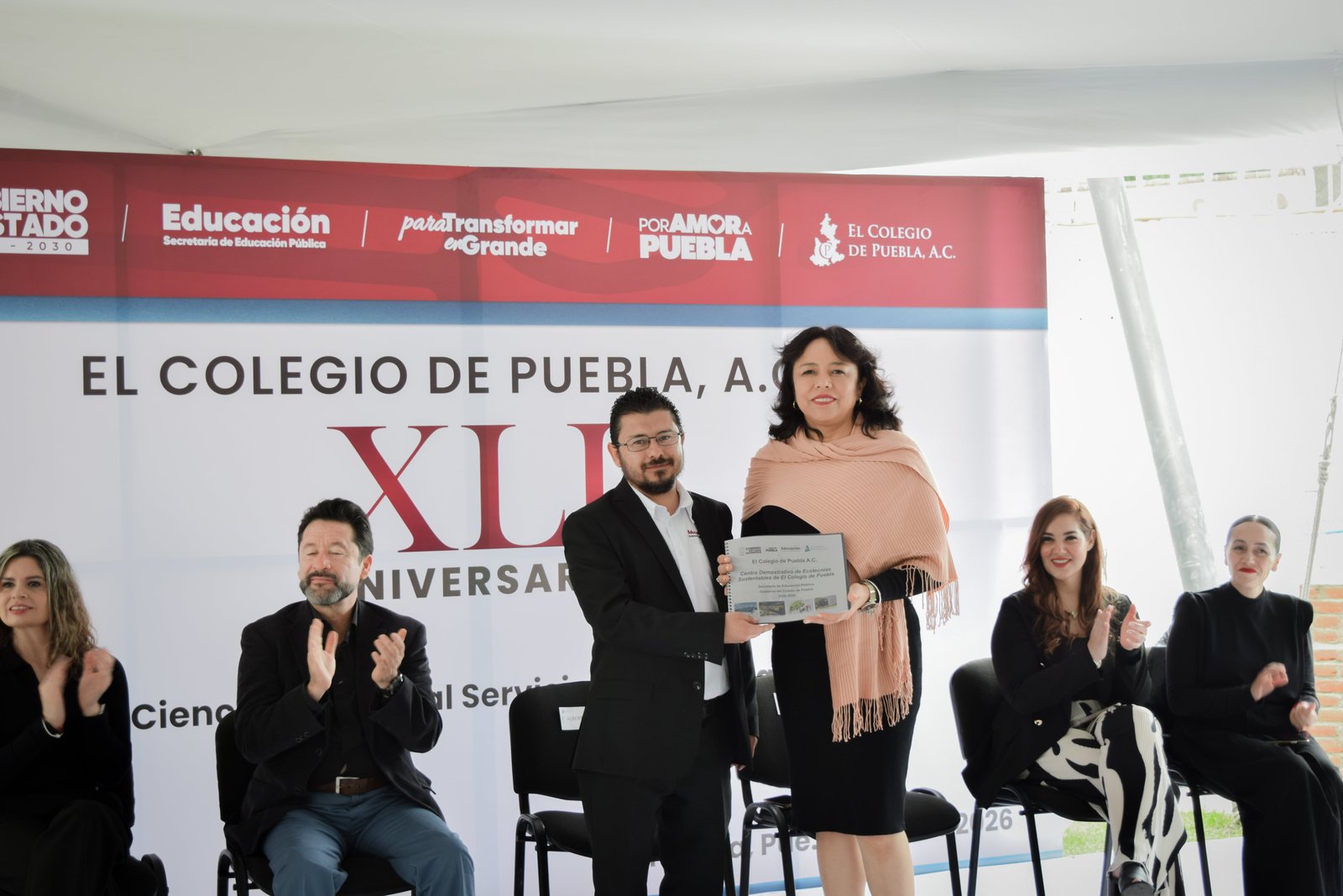 Fotografía de Conmemora El Colegio de Puebla su XLI Aniversario con nuevos proyectos académicos y científicos