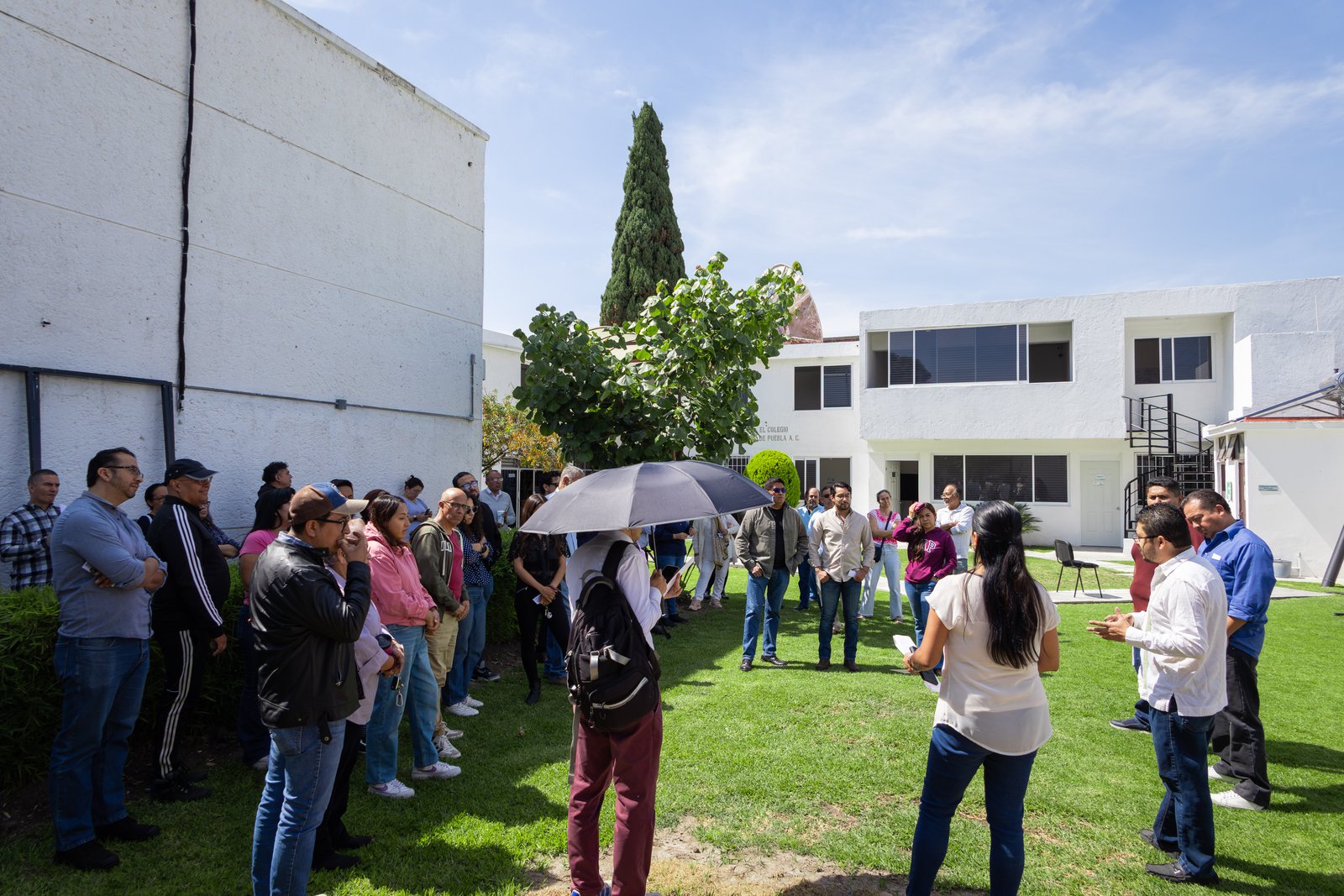 Fotografía de Conoce comunidad estudiantil de El Colegio de Puebla uso de ecotecnias y biodigestor