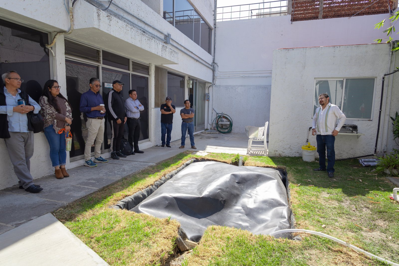 Fotografía de Conoce comunidad estudiantil de El Colegio de Puebla uso de ecotecnias y biodigestor