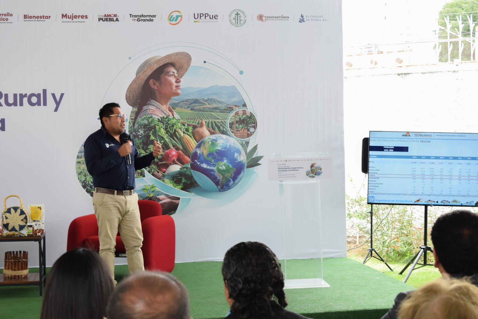 Fotografía de Foro Estatal sobre Alimentación, Mujer Rural y Combate a la Pobreza