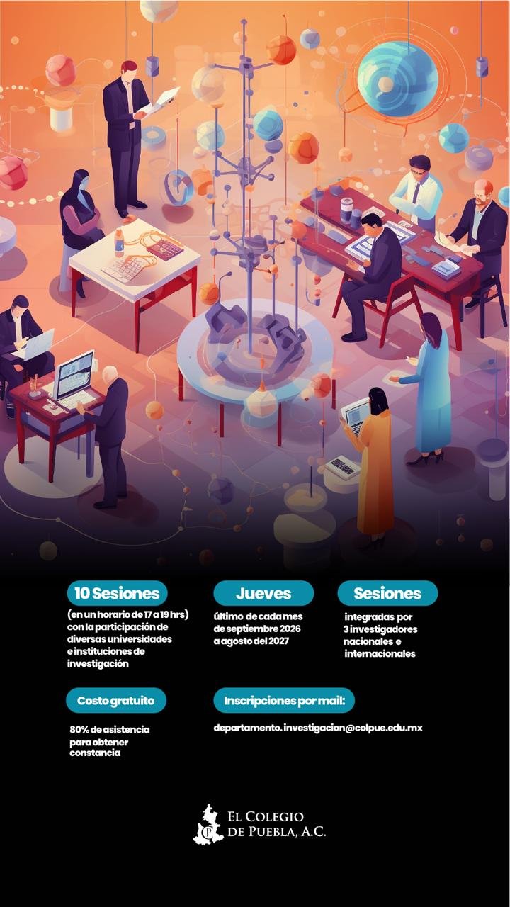 Datos de sesiones e inscripción
