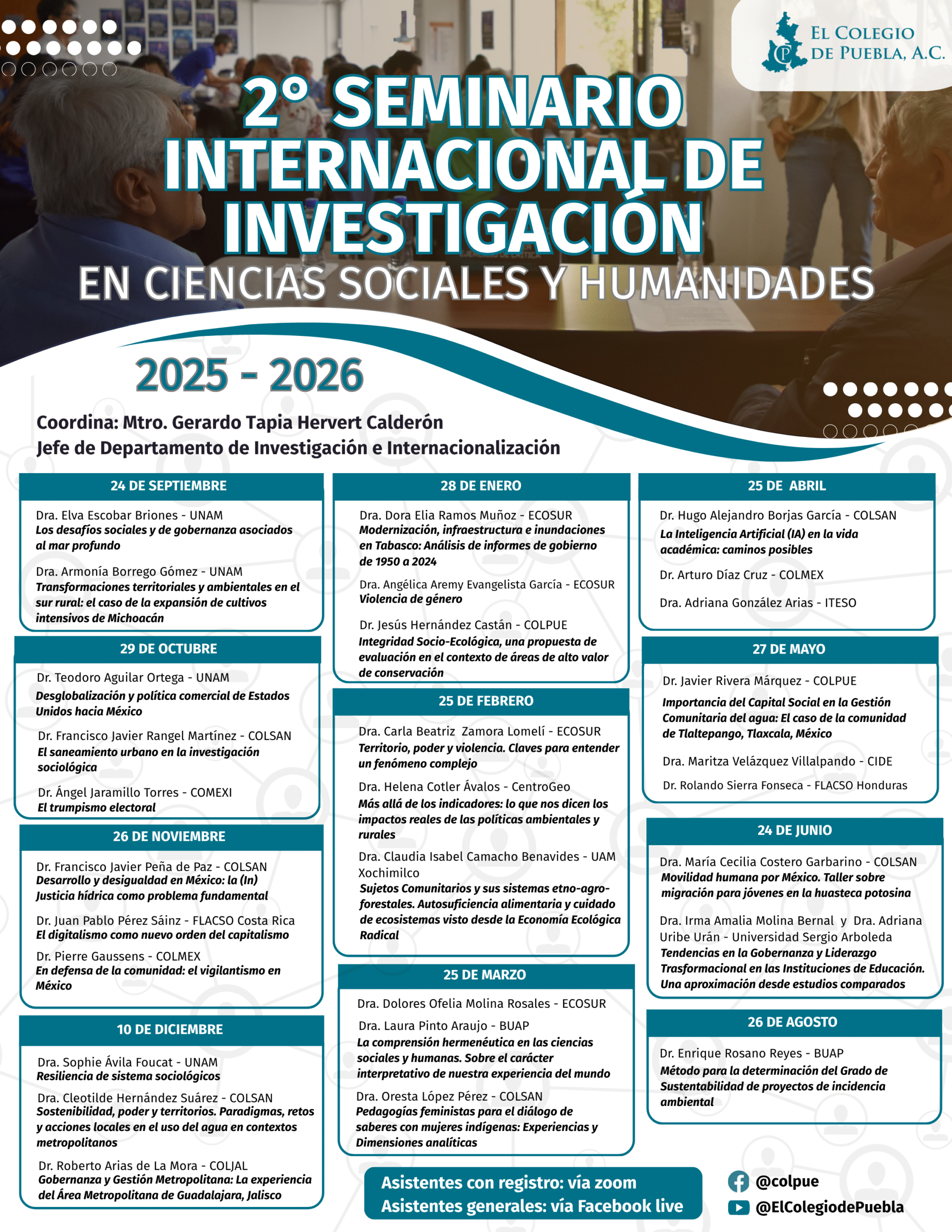 Programa Congreso de Relaciones Públicas Minimalista Elegante Verde (4)